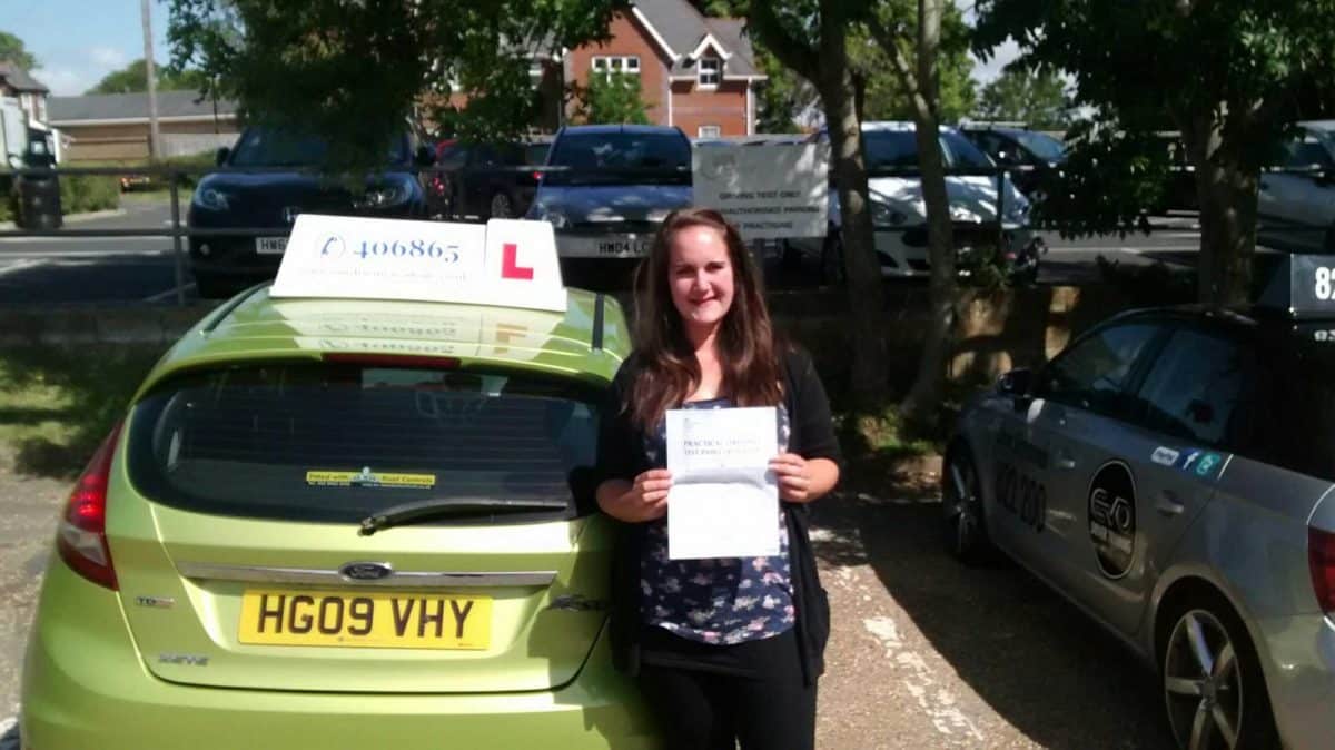 1st Time Test Pass-Steff Drummy-9th June 2015