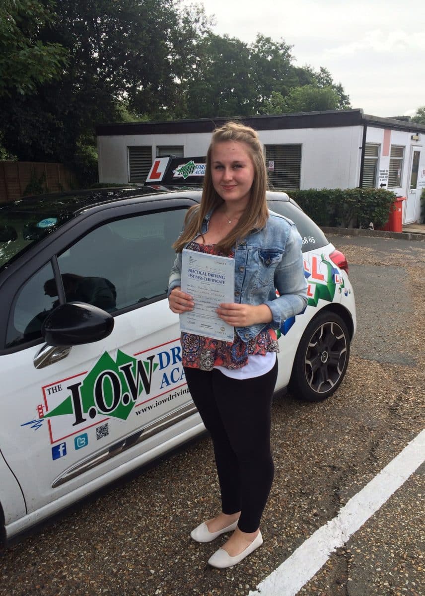 First Time Test Pass – Mel Butcher – 1st Aug 2015