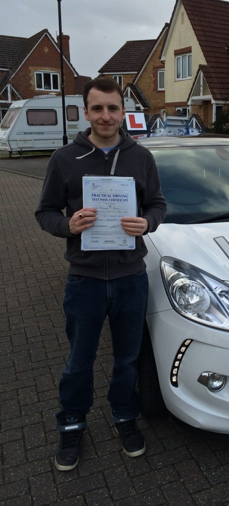 1st Time Test Pass with Michael Savva