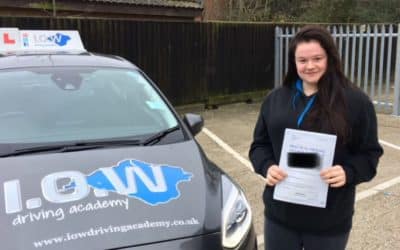 Tash passes 1st Time with the IOWDA