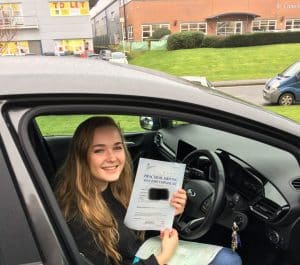 Hannah Passes 1st Time with only 3 faulst with our Academy